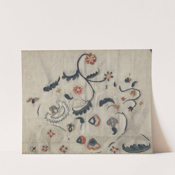 Embroidered Petticoat (Detail) by Mildred E. Bent