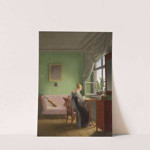 Embroiderer by Georg Friedrich Kersting