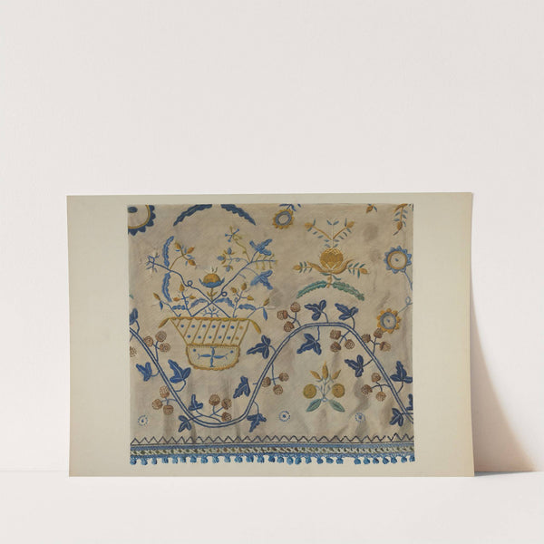 Embroidery by Herman O. Stroh