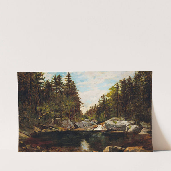 Emerald Pool Near Glen House, New Hampshire by Frank Henry Shapleigh