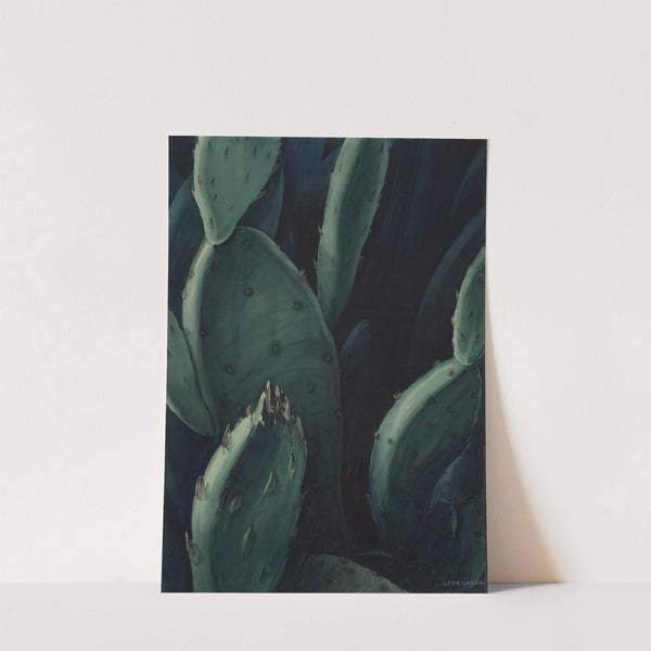 Emeralds(Cactus) by Leon Carroll