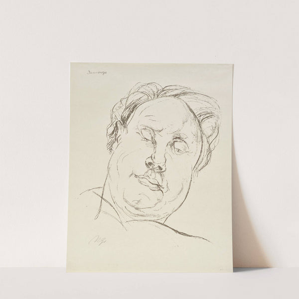 Emil Jannings (1925) by Rudolf Grossmann