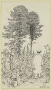 Emil Lugo beim Spaziergang