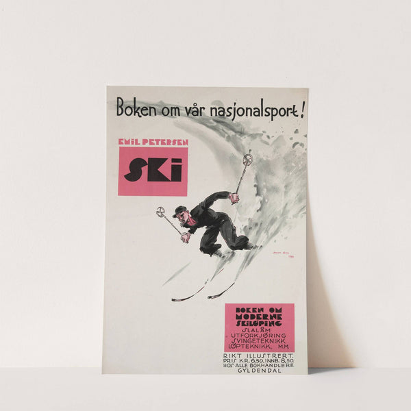 Emil Petersen; Ski (1934) by Johan Bull