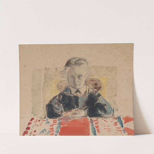 Emile Antoine Vauthier as Child by Henri de Braekeleer