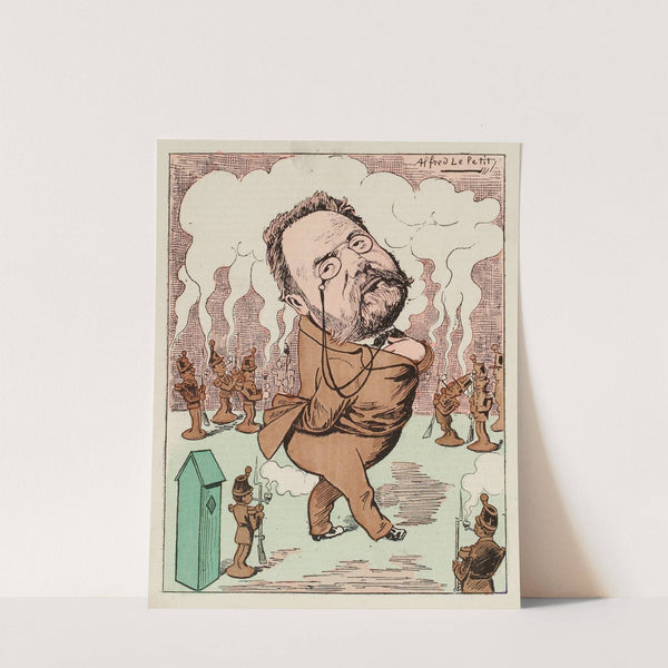 Emile Zola by Zut (Alfred Le Petit)