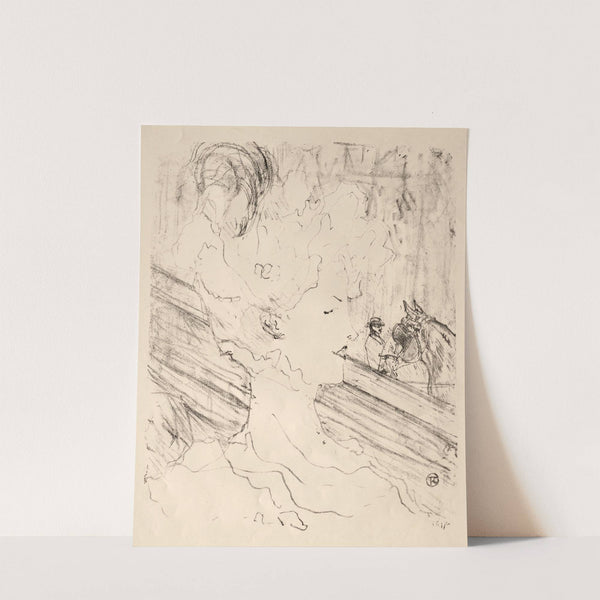 Emilienne d'Alençon by Henri de Toulouse-Lautrec