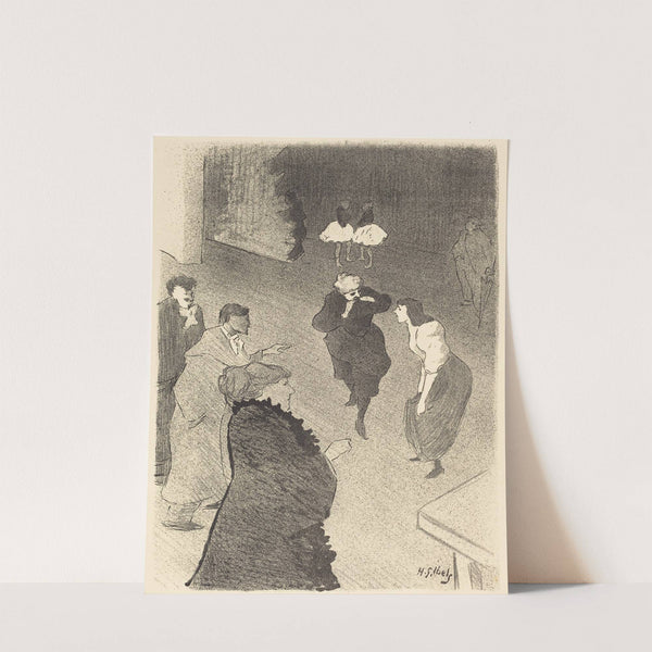 Emilienne d’Alencon et Mariquita (1893) by Henri-Gabriel Ibels