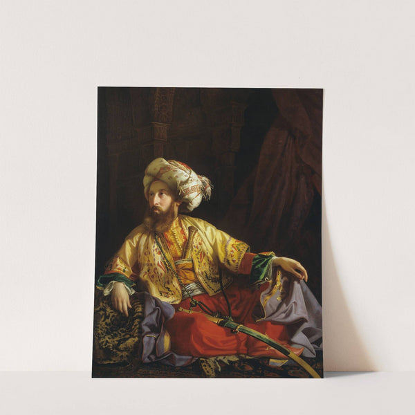 Emir of Lebanon by József Borsos