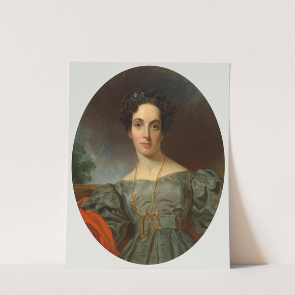 Emma Embury by Henry Inman