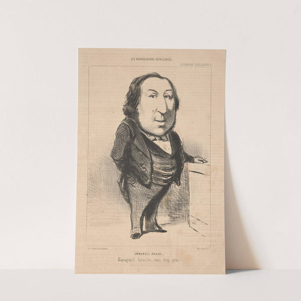 Emmanuel Arago (1849) by Honoré Daumier
