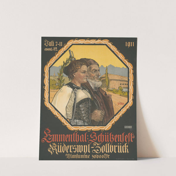Emmenthal Schützenfest 1911 (1911) by Paul Wyss