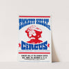 Emmett Kelly Jr. Circus (1860-1930) by Artcraft Lithograph