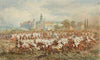 Emperor Franz Joseph I surrounded by the Krakow banderia supplied by Adam Tański at Błonia during the ceremonial entry to Krakow on 1 September 1880 (1880)