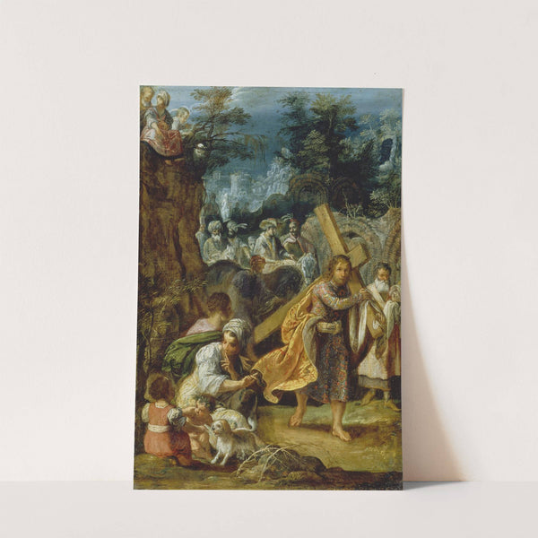 Emperor Heraclius’ Entry into Jerusalem (1603-1605) by Adam Elsheimer