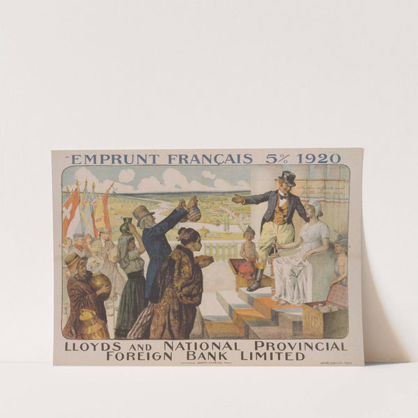 Emprunt Français 5 percent 1920-Lloyds and National Provincial Foreign Bank Limited (1920) by Lucien Jonas