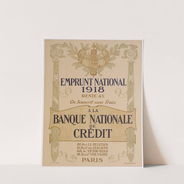 Emprunt National 1918 (1918) by Imp. Chaix