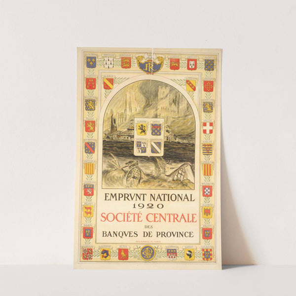 Emprunt National 1920. Société Centrale des Banques de Province by Wielhorski