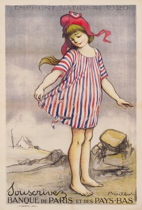 Emprunt National 1920. Souscrivez. Banque de Paris et des Pays-Bas