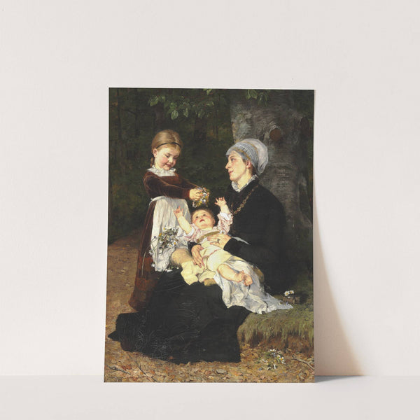 En Ammes Besøg by Bertha Wegmann