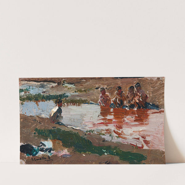 En El Rio (At The Riverside) by Joaquín Sorolla