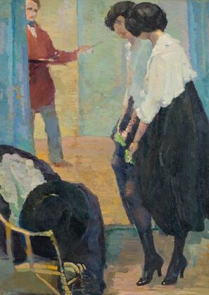 En el taller (1916)
