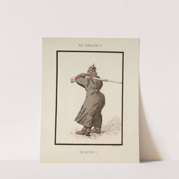 En faction (1871) by Gédéon