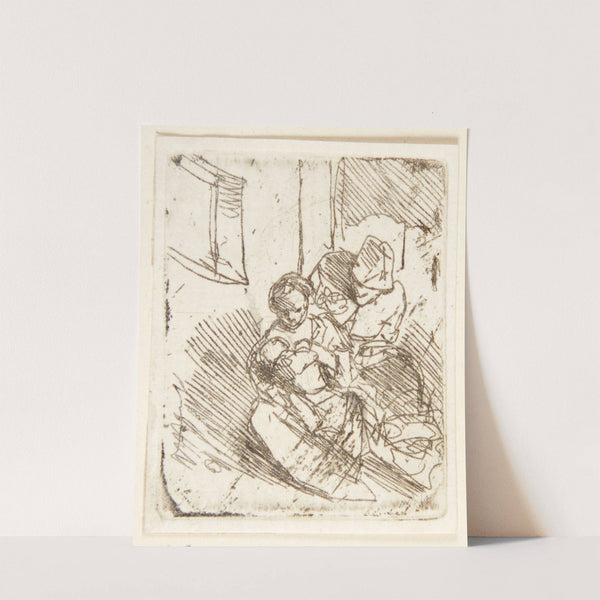 En familie by Cornelis Pietersz. Bega