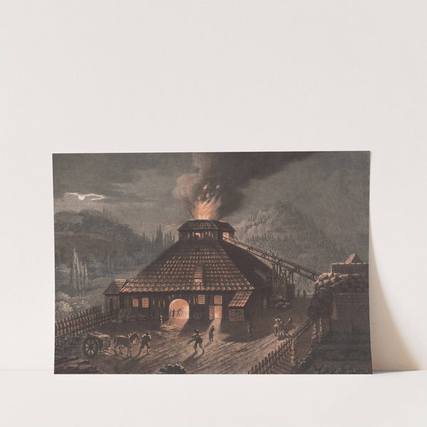 En jernstøberibygning by Georg Haas