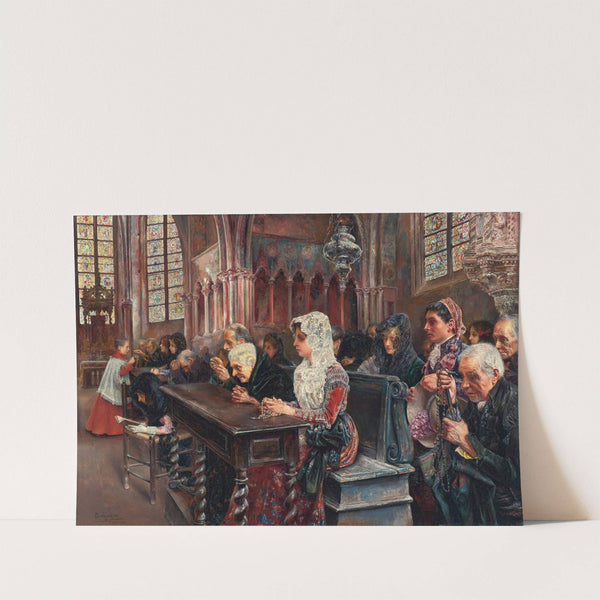 En misa (mass) by José Gallegos Y Arnosa