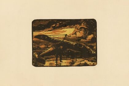 En panne dansles marais. Yser (Broken Down in the Marshes. Yser River) (1920)