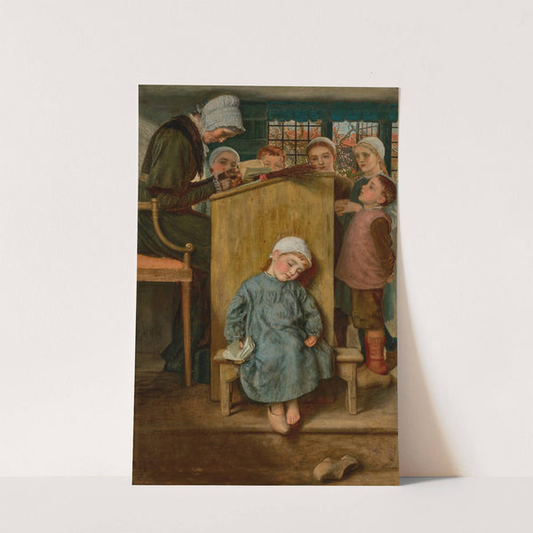 En Pénitence (1880) by Arthur Hughes