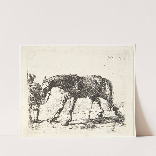 En pissende hest by Pieter van Laer