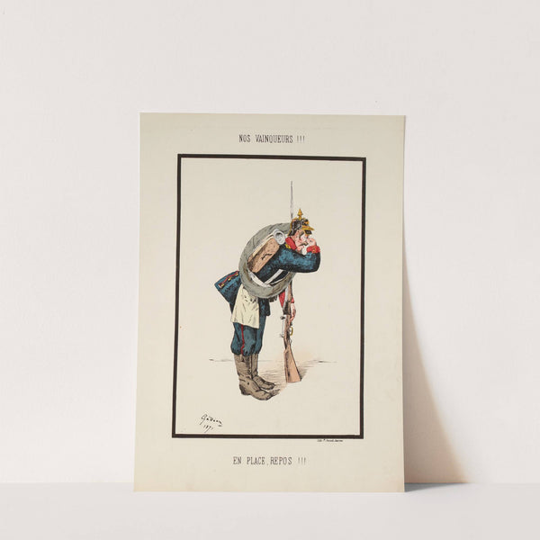 En place, repos (1871) by Gédéon