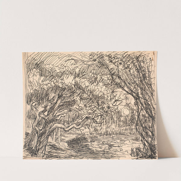 En skovsø by Fritz Syberg