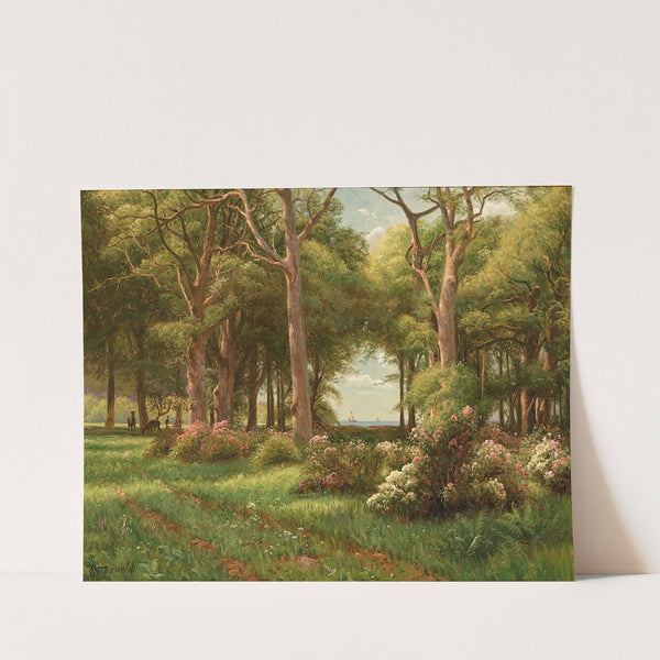 En Sommerdag I Skoven, Nær Havet by Emil Wennerwald