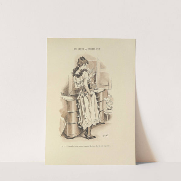 En vente a Amsterdam (1894) by Ferdinand Bac