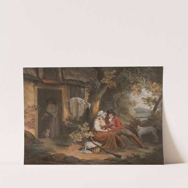 Enamour’d Sportsman (1801) by John Raphael Smith