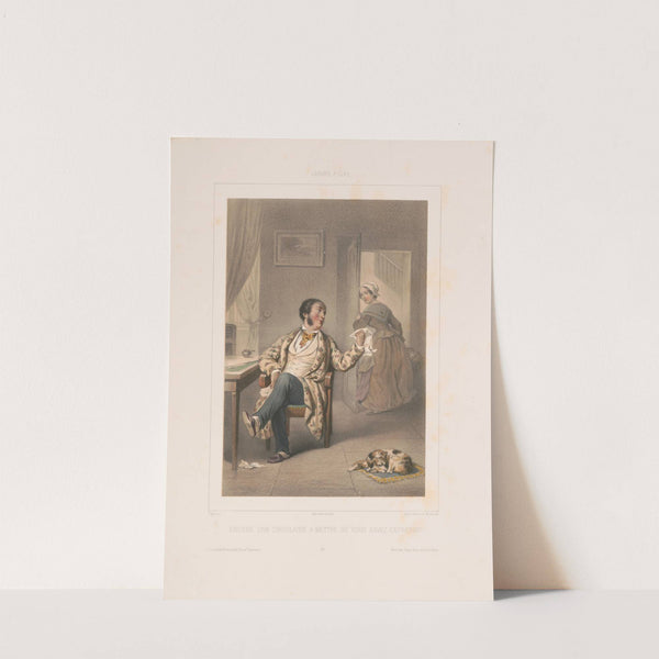 Encore une circulaire a mettre ou vous savez, Catherine (1852) by Edmé Jean Pigal