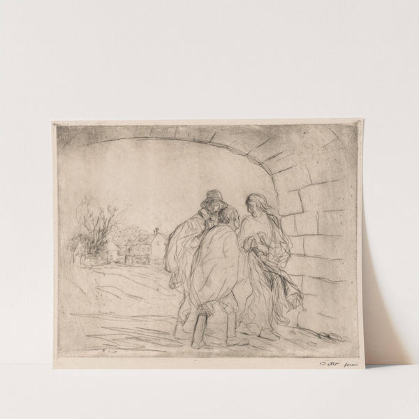 Encounter Under the Vault by Jean-Louis Forain