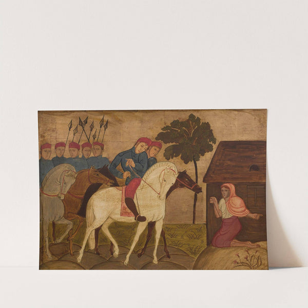 Encounter with warriors by Helena Schrammówna