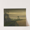 End of a gloomy day by Valerius De Saedeleer