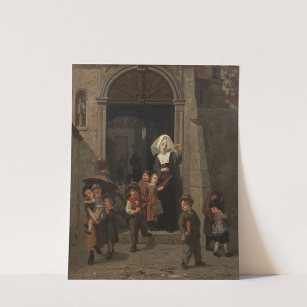 End of the school day by Simon Durand