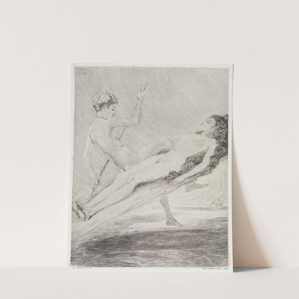 Ende (Zelt, Opus XIV, 2. Teil, Nr. 46) (1915) by Max Klinger