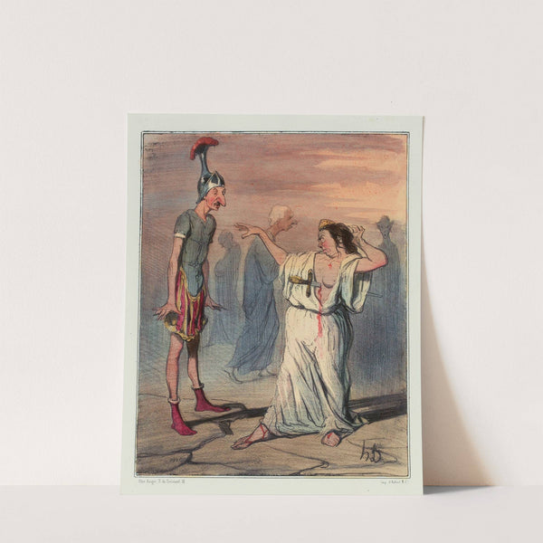 Enée aux Enfers (1833) by Honoré Daumier