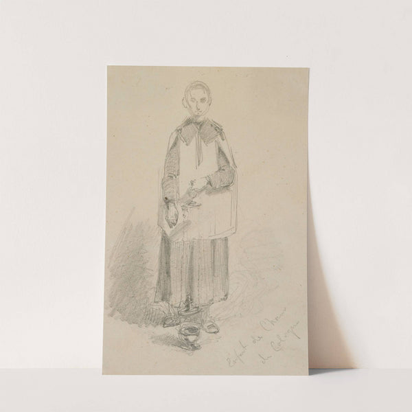 Enfant de Choeur de Cologne (1858) by James Abbott McNeill Whistler