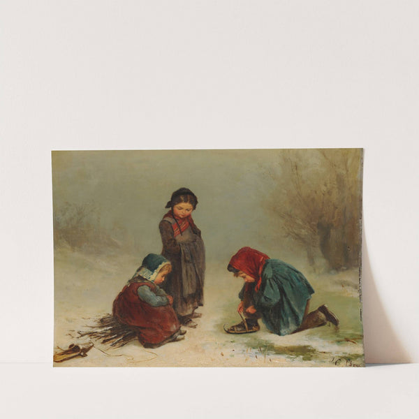 Enfants dans un bois by James Crawford Thom