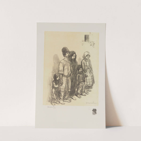 Enfants serbes (1916) by Théophile Alexandre Steinlen