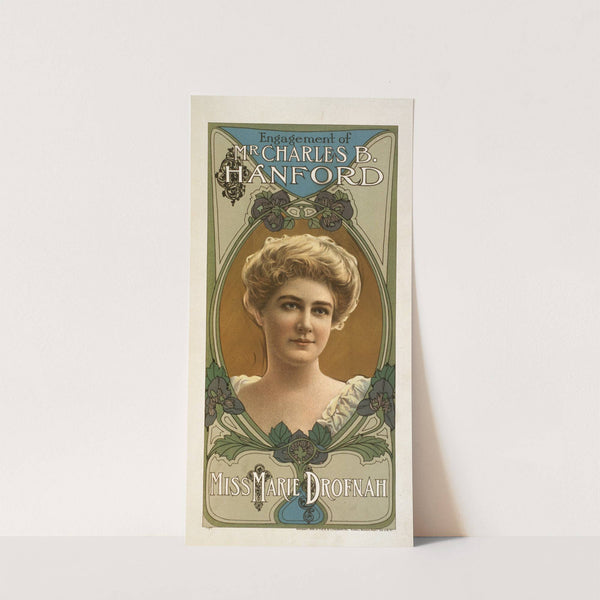 Engagement of Mr. Charles B. Hanford (1906) by U.S. Lithograph Co.