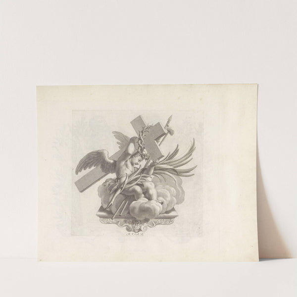 Engel met de passiewerktuigen van Christus (1673-1743) by Robert van Audenaerde